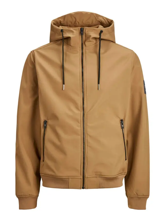 JJEBASIC SOFTSHELL HOOD NOOS Otter