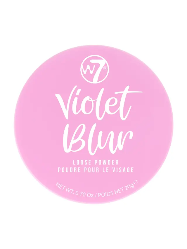 Violet Blur Loose Powder W7 2