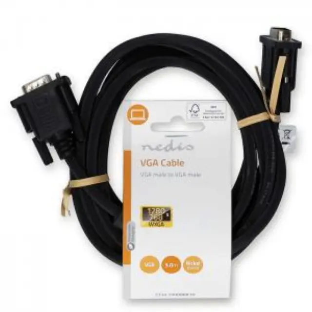 Καλώδιο VGA αρσ.- VGA αρσ., 3.00m. 3