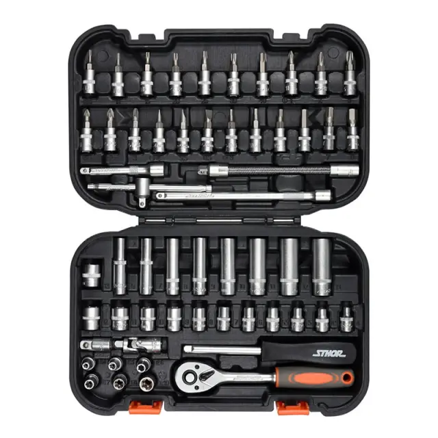 Sthor Καστάνια 1/4" Με Καρυδάκια 56τμχ 58643