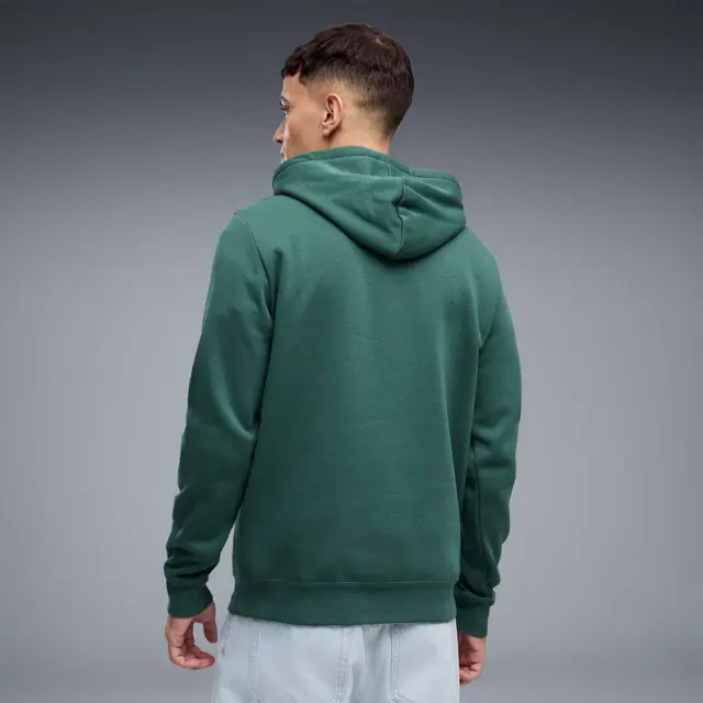 Puma Men's Essentials 2 Color No1 Logo Fleece Hoodie Πράσινο Σκούρο 684711-69 (Puma) 2