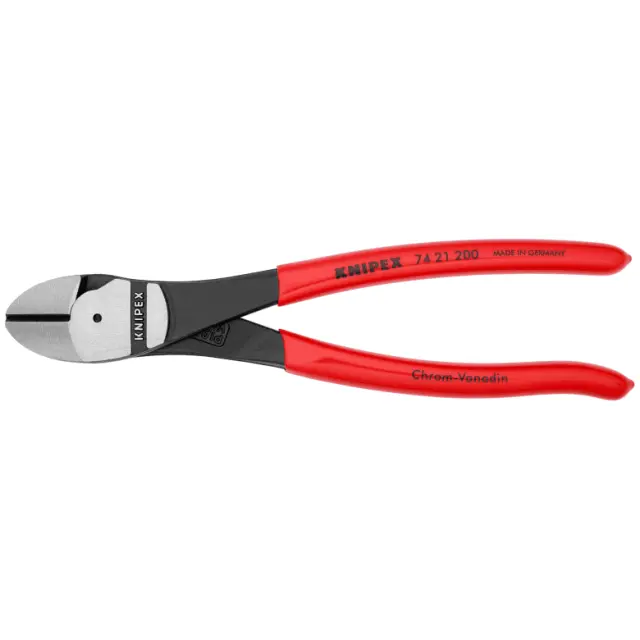Knipex 7421200 Πλαγιοκόφτης ψιλή μόνωση 200mm 3
