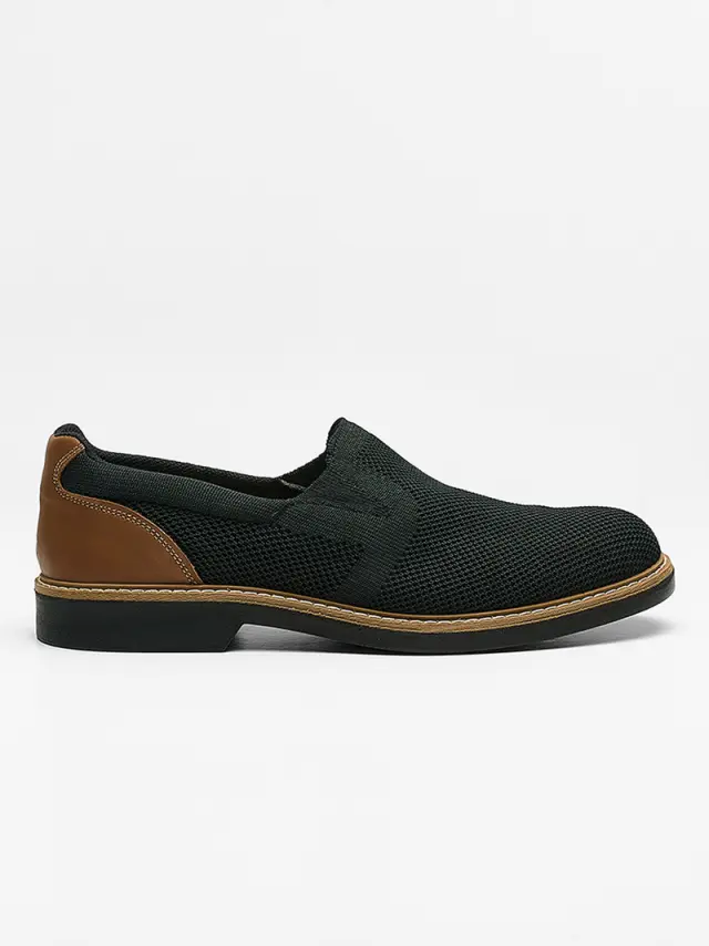 Imac Μοκασίνια-Loafers Ανδρικό Flyknit Μαύρο IMA/D550260 BLACK - 45 2