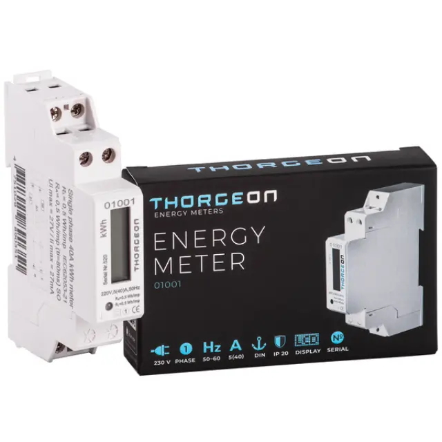 1-Phase DIN Energy Meter 40A