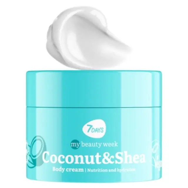 7DAYS KOREAN Coconut & Shea Body Cream 250ml