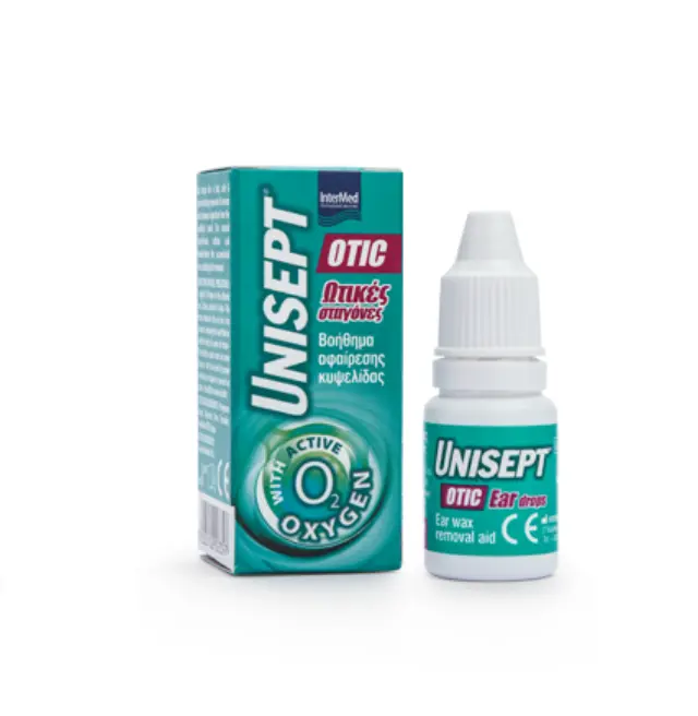 Intermed Unisept Otic Drops Ωτικές Σταγόνες για την Αφαίρεση της Κυψελίδας 10ml
