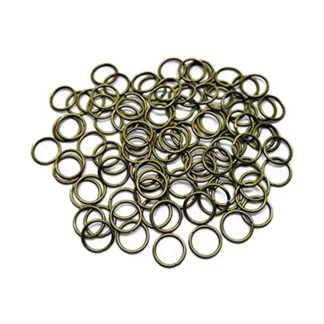 Ανοικτοί Κρίκοι Ø10mm Antique Bronze ~40gr (~260τεμ)
