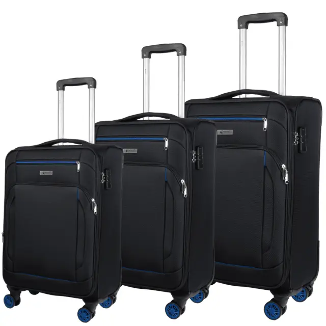 Βαλίτσες trolley (σετ 3 τεμαχίων) Spectra Cardinal 5000 μαύρη - Large, Medium, Small