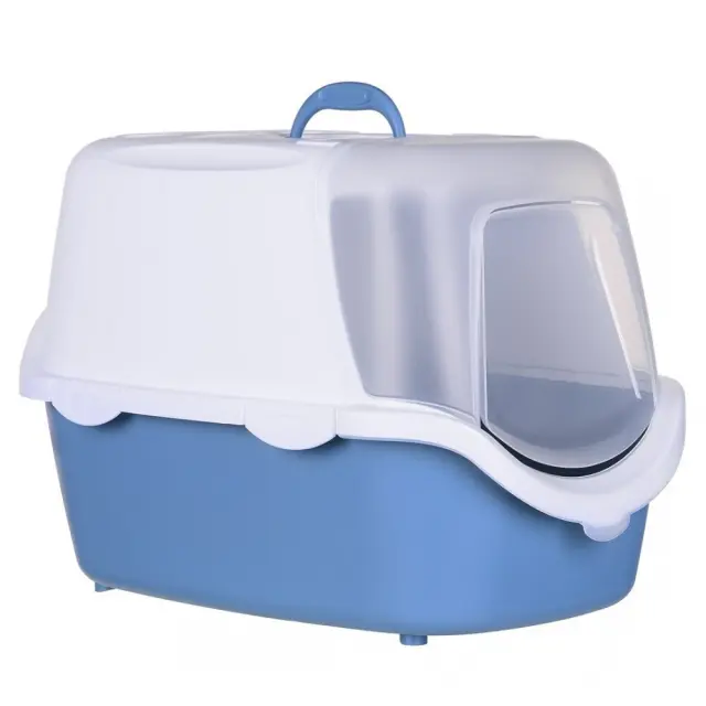 Stefanplast τουαλέτα Cathy Easy Clean με φτυαράκι & φίλτρο (56x40x40h) nordic sky/bianco
