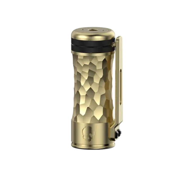 Bonza Pro Mechanical Mod Hammered Brass - Thunder Cloud x Vaping Bogan