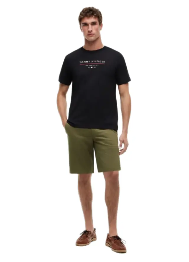 TommyHilfiger ανδρικό t-shirt με λογότυπο MW0MW44359-1 2