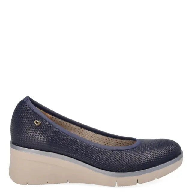 Donna Serena Μπαλαρίνες Γυναικείο δέρμα Μπλέ DSE/5175 BLUE