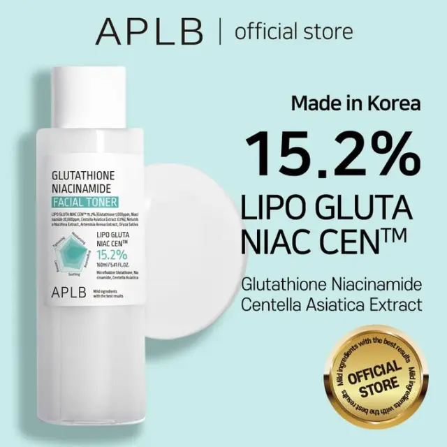 APLB Glutathione & Niacinamide Facial Toner – Τονωτική Λοσιόν με Γλουταθειόνη & Νιασιναμίδη 160ml 2