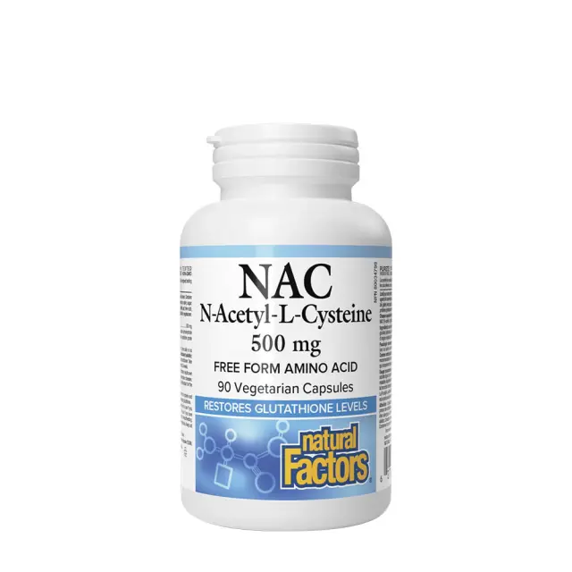 Natural Factors N-Acetyl-L-Cysteine Amino Acid 500 mg