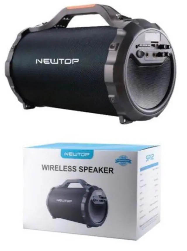 Φορητό Ηχείο Bluetooth Newtop SP12 20W Μαύρο