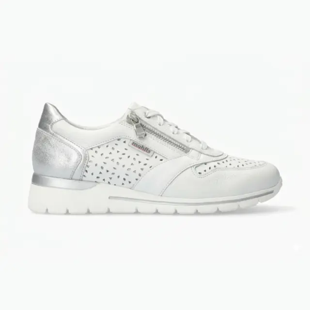 Mephisto Sneakers Γυναικείο δέρμα Άσπρο MEP/EREEN PERF WHITE