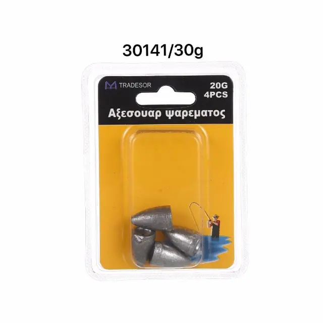 Βαρίδια αλιείας - 30gr - 3pcs - 930141 2