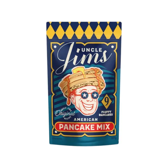 Uncle Jim's American Pancake Mix 180gr