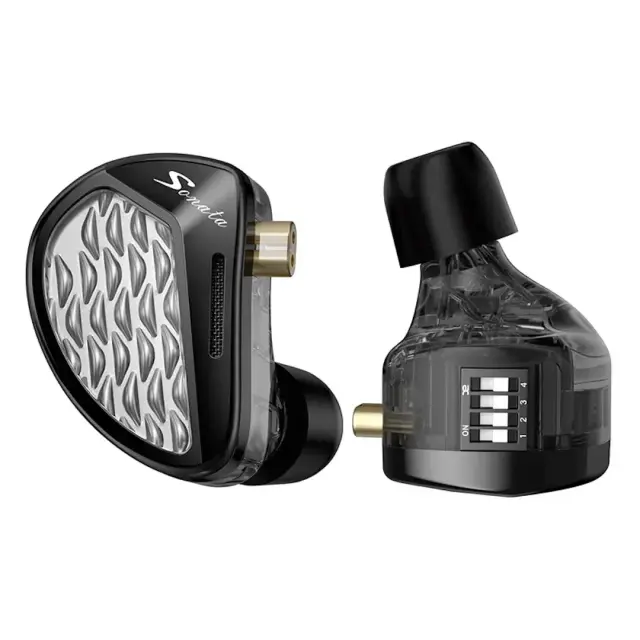KZ Sonata Hi-Fi Ακουστικά In-Ear Μαύρα