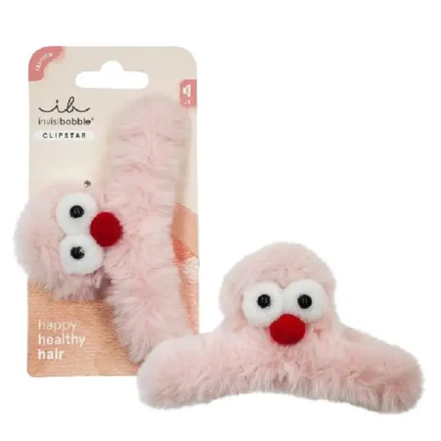 Invisibobble Clipstar L Flufftastic Κλιπ Μαλλιών Με Υφή Ισχυρό Κράτημα 1τμχ