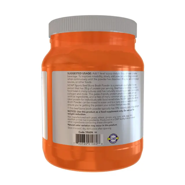 Now Foods Bone Broth, Beef Powder 3