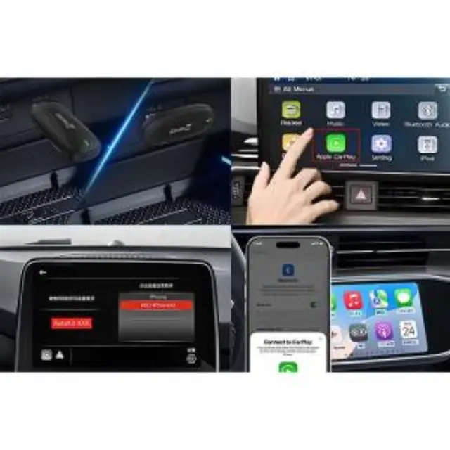 Ασύρματος Προσαρμογέας Carlinkit AIR X2 Apple Carplay/ Android Auto Μαύρο N70811 2