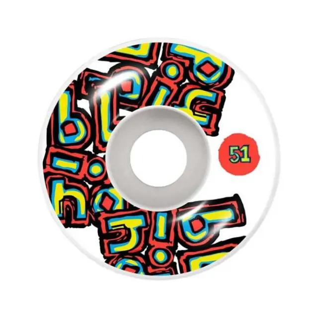Blind White Wheels OG Stacked - Λευκά ροδάκια 51mm