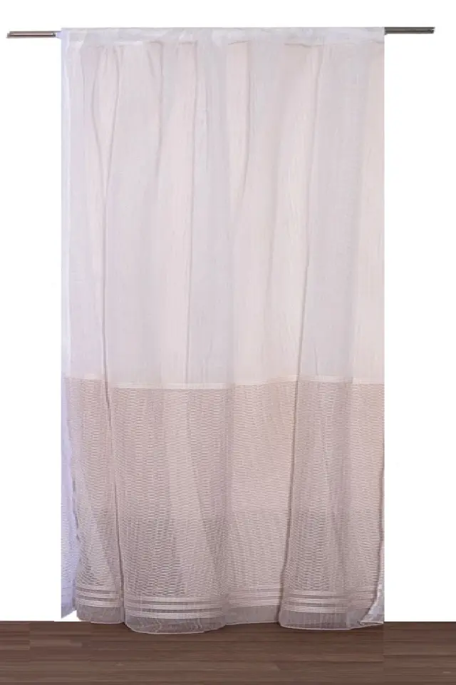 Κουρτίνα Με Τρέσα 280(Π)Χ270(Υ) Viopros 2462 Μπεζ