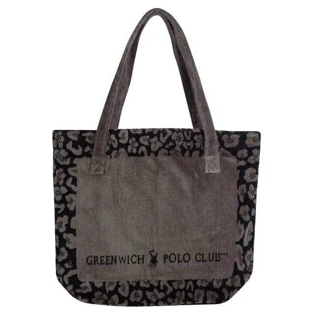Τσάντα Θαλάσσης 55x40 Σπαγγί-Καφέ 3862 Greenwich Polo Club