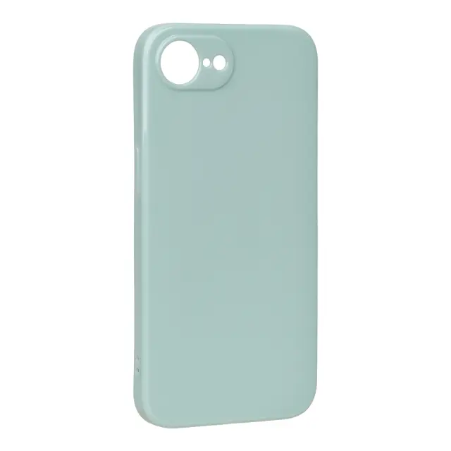 OBAL:ME Glossy Cover for Apple iPhone 16e/17e Mint 3