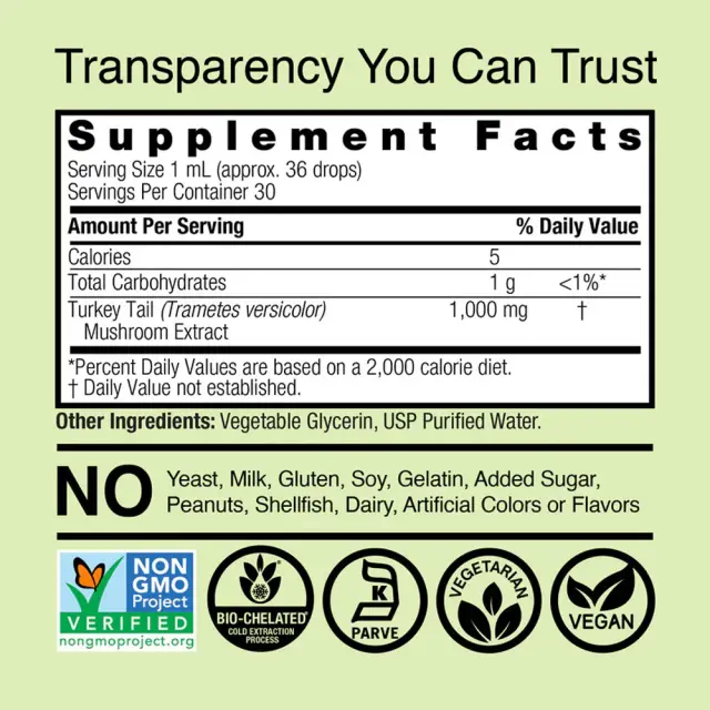Nature's Answer Turkey Tail Extract 2