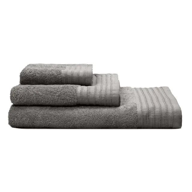 Πετσέτα Προσώπου 50x95 500gsm Beauty Home 3030 100% βαμβακερό- Ανθρακί