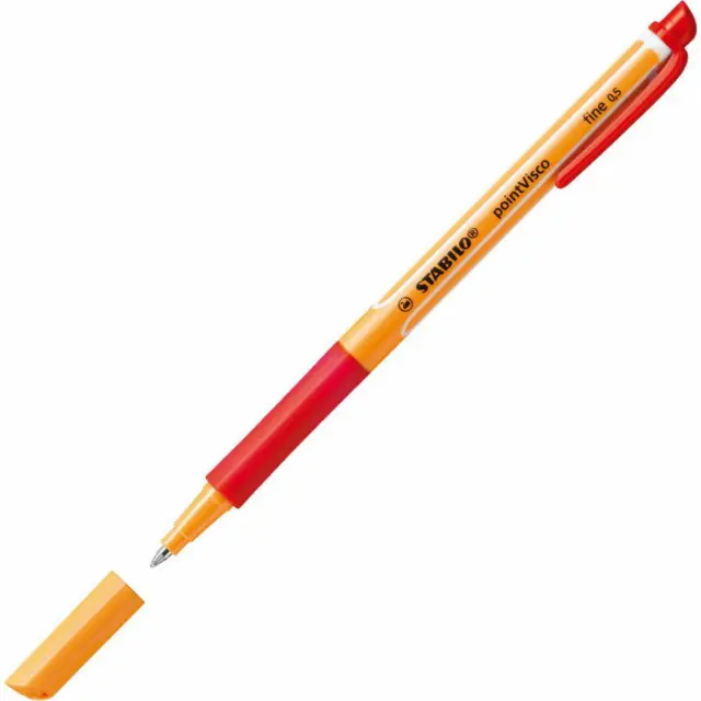 Stabilo Pointvisco Pen Ballpoint Red (1099/40) (STAB1099-40)