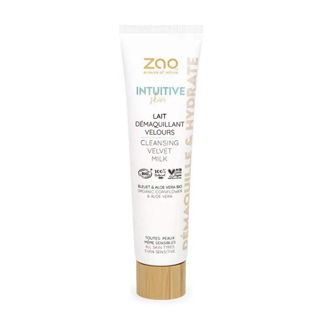 Zao Organic Skin Intuitive Cleansing Velvet Milk – Βιολογικό Καθαριστικό γαλάκτωμα για όλους τους τύπους δέρματος