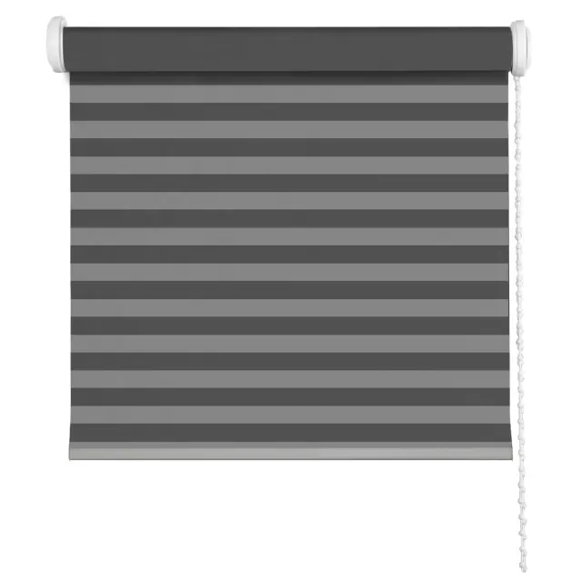 Ρολό Σκίασης DAY & NIGHT Ανθρακί Polyester 140x160cm