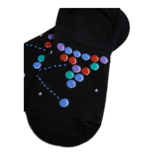 Ysabel Mora Ανδρικές Κάλτσες Σουμπά Sockarats Retro Game, Χρώμα Μαύρο - ONESIZE 2
