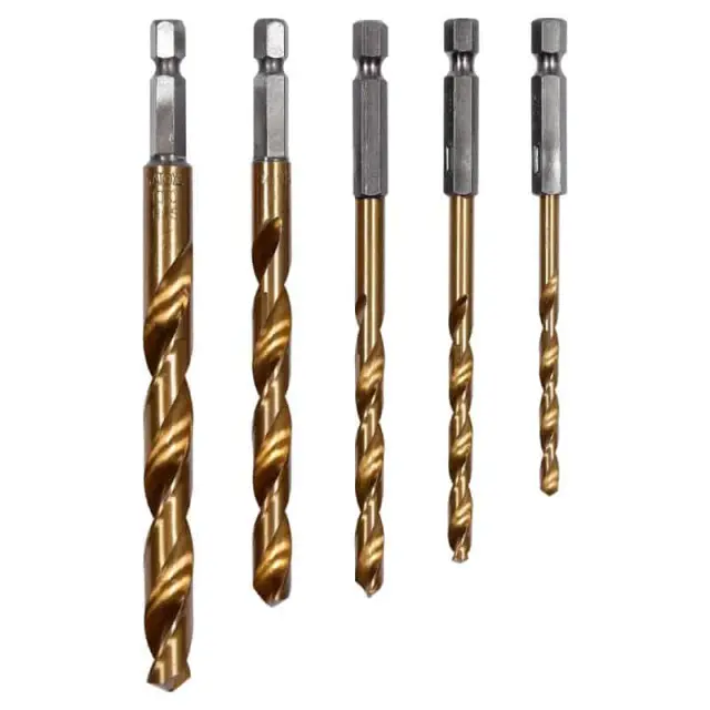 Yato Σετ Τρυπάνια Τιτανίου 4-10mm 5τμχ YT-44700