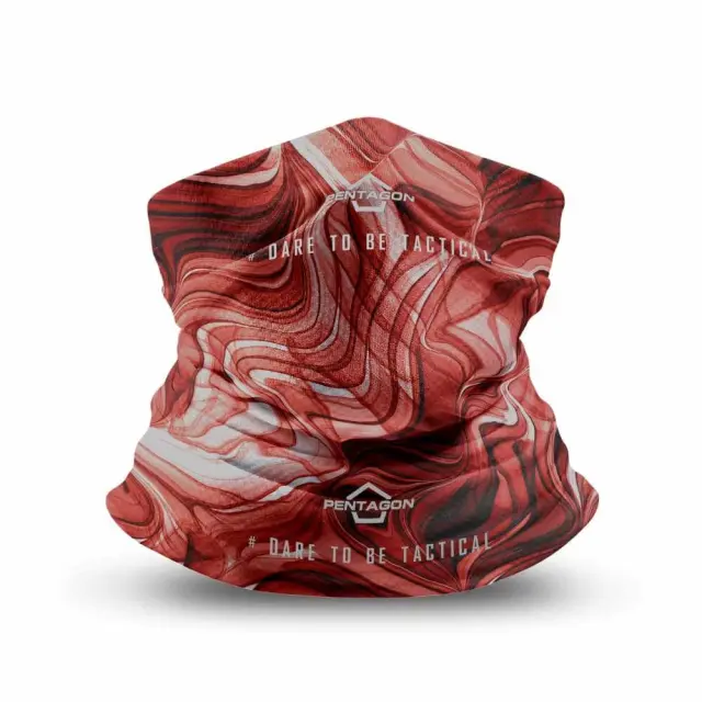 Pentagon Skiron Neck Gaiter Liquid-Περιλαίμιο από 100% Πολυεστέρα - 74-Maroon Red-Κεραμιδί