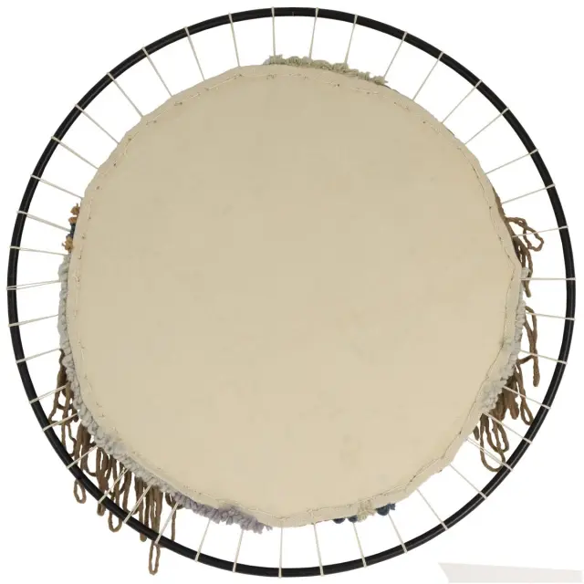Διακοσμητικό Τοίχου Πολύχρωμο Ύφασμα 98x2x98cm 3
