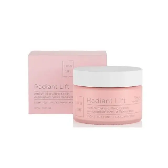 Lavish Care Radiant Lift Anti-Wrinkle Lifting Cream Light Texture Κρέμα Προσώπου Ημέρας για Αντιγήρανση, Σύσφιξη και Λάμψη Ελαφριάς Υφής, 50ml