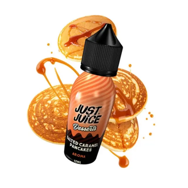 Just Juice Desserts Salted Caramel Pancakes Flavour Shot 12ml/60ml 2