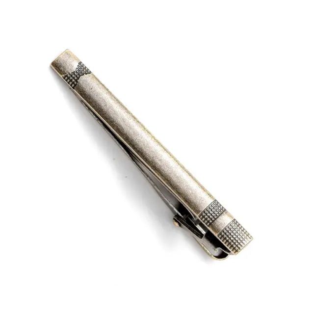 Ασημί Κλιπ Γραβάτας 5 cm – LGD-TC/ANTIQUE/33 2