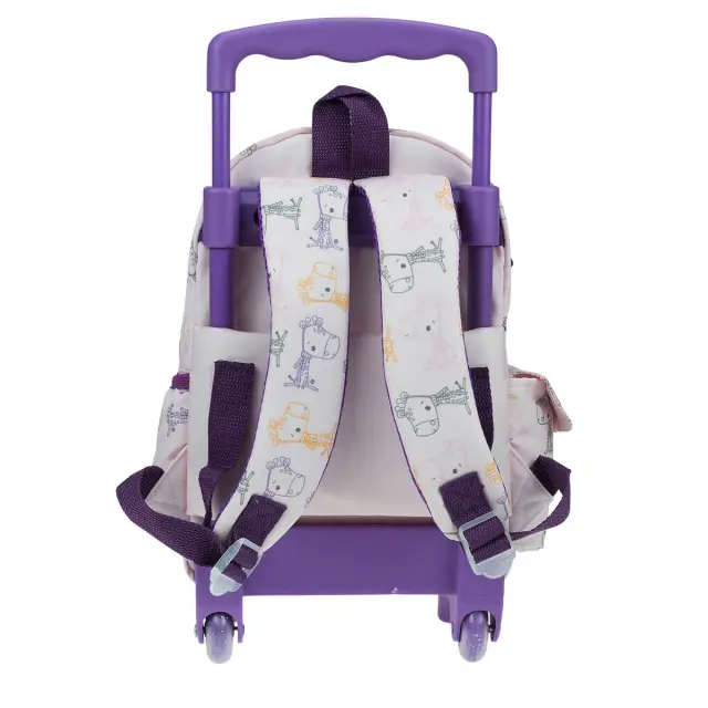 Σχολική Τσάντα Τρόλεϊ Νηπιαγωγείου Fisher Price Mini Zebra Πολύχρωμη Μ25xΠ15xΥ30cm/ 349-43073 (Gim) 3