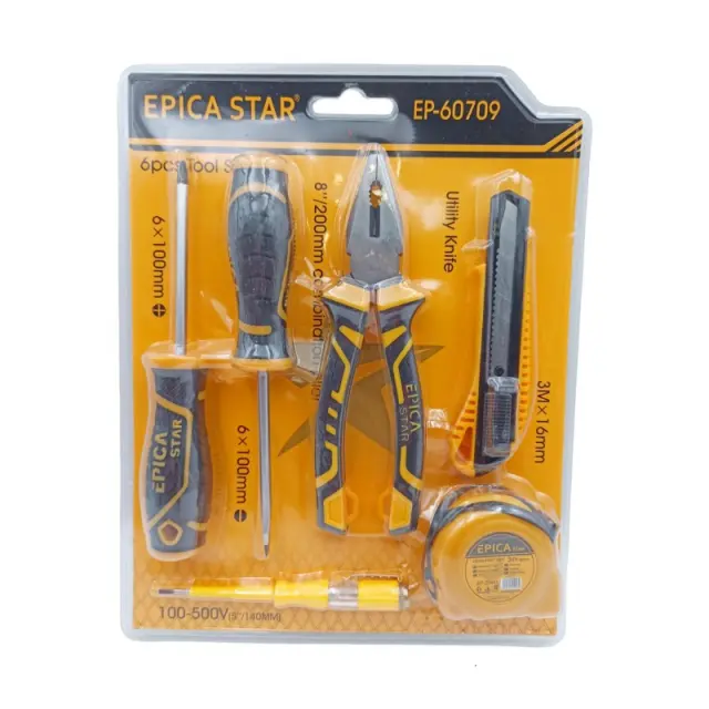 ΚΙΤ ΕΡΓΑΛΕΙΩΝ 6ΤΜΧ EPICA STAR EP-60709