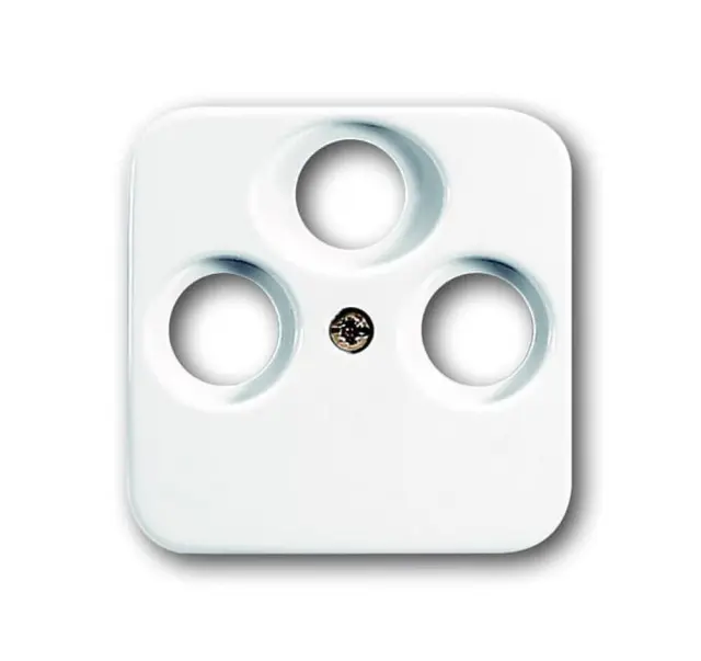 1743-03-214 CoverPlates (partly incl. Insert) carat® Alpine white
