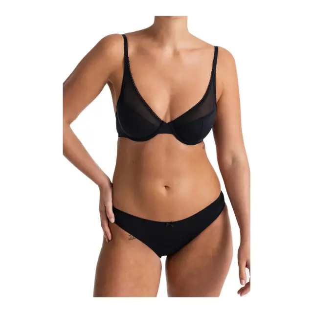 DORINA Γυναικείο Slip Sierra Brief - Διπλό Πακέτο, Χρώμα Ροζ-Μαύρο - S 2