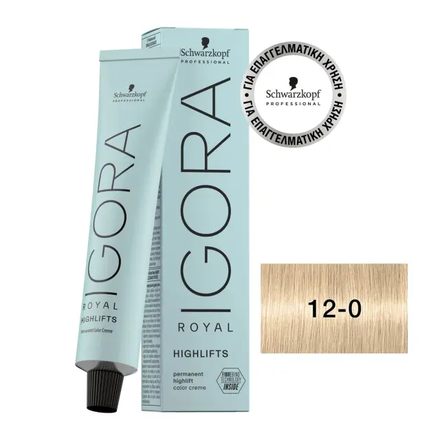 IGORA ROYAL Highlifts 12-0 Ξανθιστικό Φυσικό 60 ml