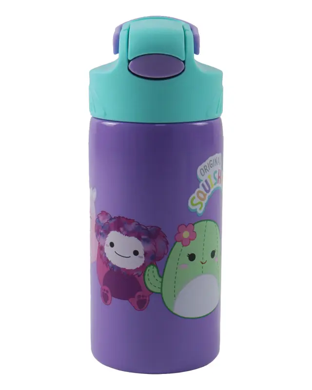Παγούρι με καλαμάκι Squishmallows 500ml 3