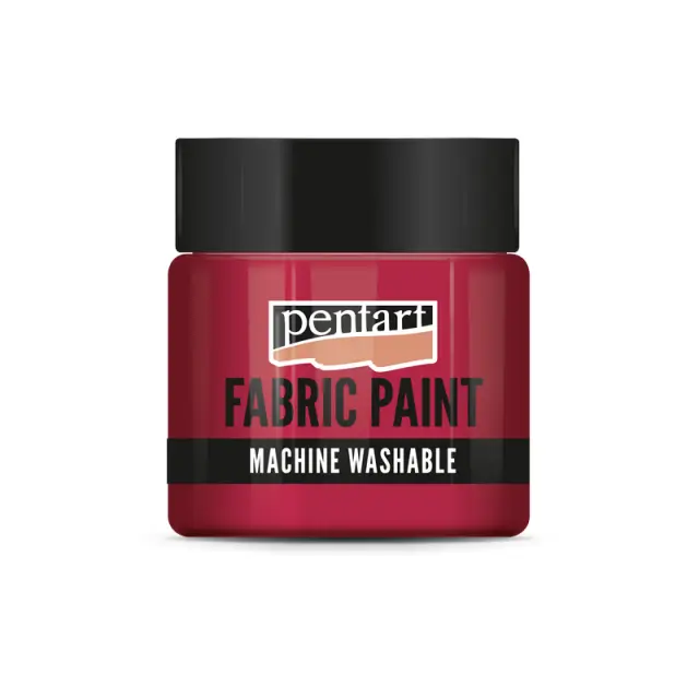 Χρώμα Για Ύφασμα Pentart, Κόκκινο Carmine 50ml