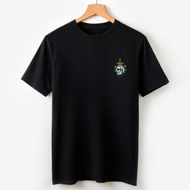 T-shirt Noshame® Signature Μαύρο με Τύπωμα - 122323 - XXL